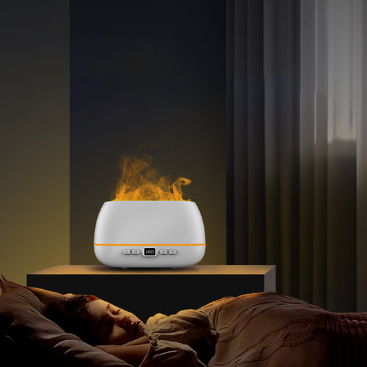 3D Flame Humidifier & Aromatherapy Diffuser