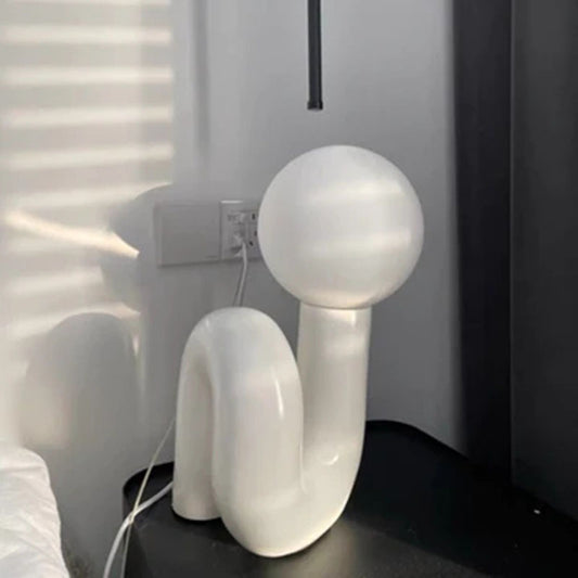 Modern Bedside Resin Lamps