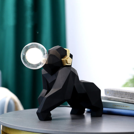 Nordic Resin Bedside Table Lamps