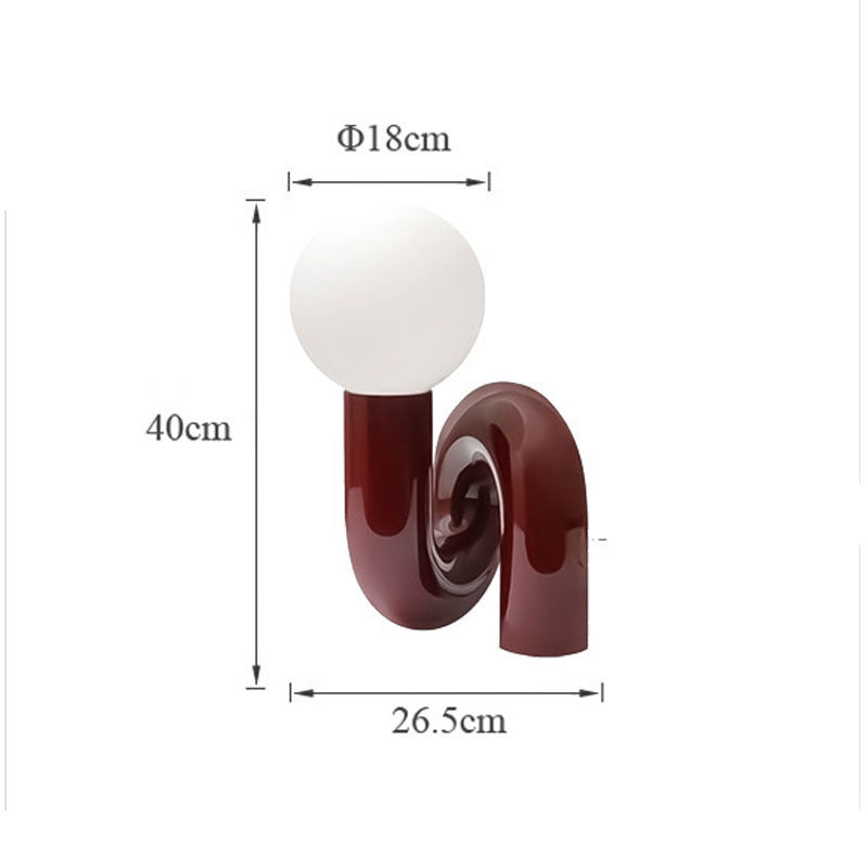 Modern Bedside Resin Lamps