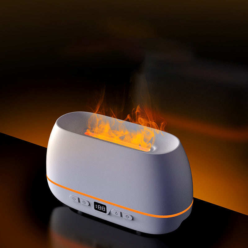 3D Flame Humidifier & Aromatherapy Diffuser