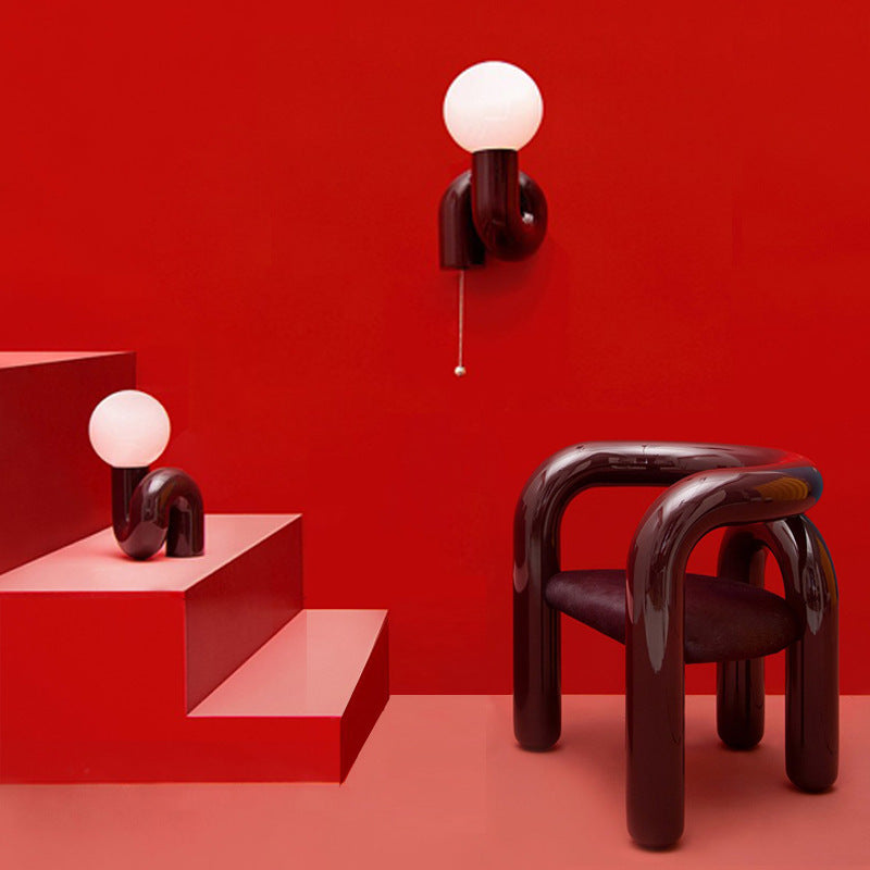 Modern Bedside Resin Lamps